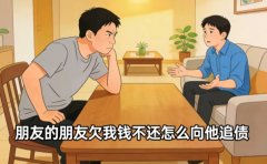 朋友的朋友欠我钱不还怎么向他追债