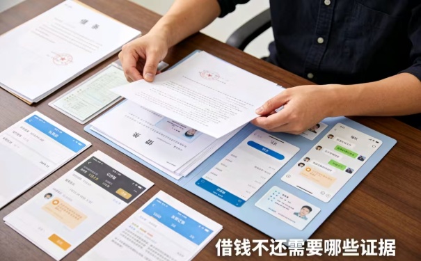 朋友借钱不还需要哪些证据 朋友借钱不还需要哪些证据