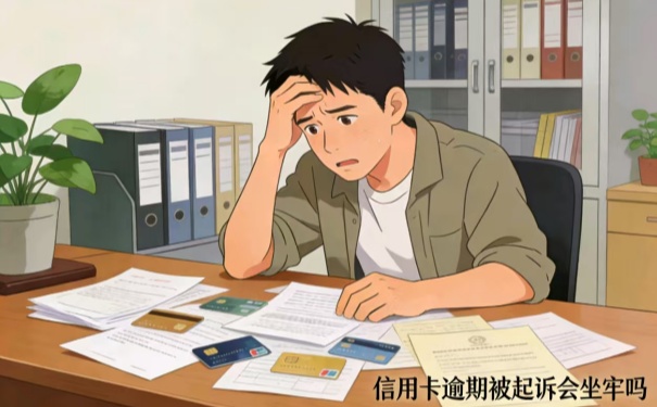信用卡逾期被起诉会坐牢吗